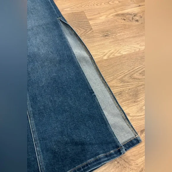 Hidden Los Angeles Long Denim Maxi Skirt with Side Slit – XS – NWOT - Picture 3 of 7